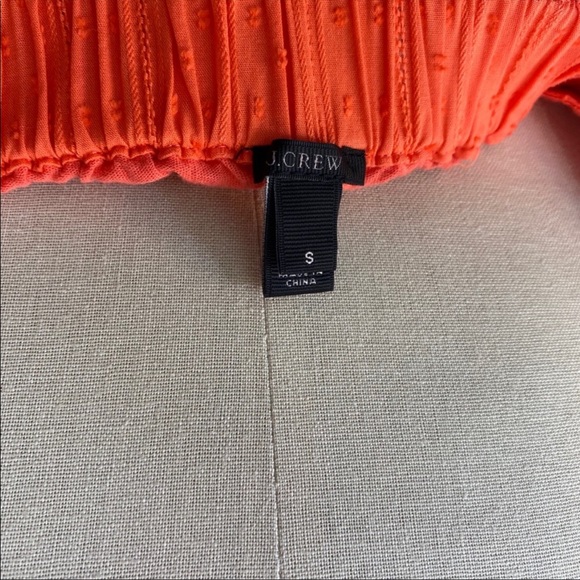 J.Crew Coral Top Sunset Bow Sweetheart - Picture 13 of 14